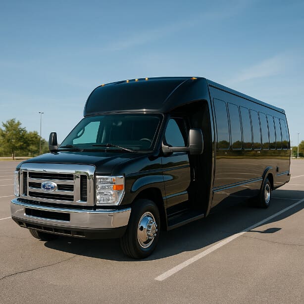 Lake Charles Coach Bus Service 18 Passenger Minibus