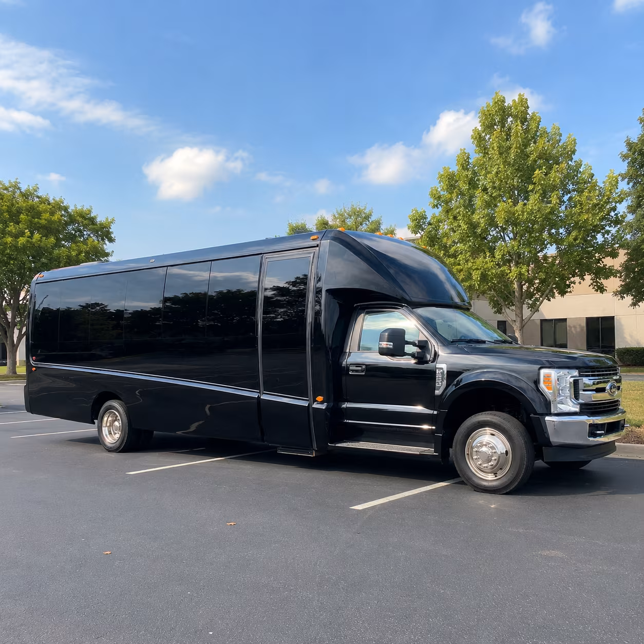 charter buses for large lake charles prom groups and school events