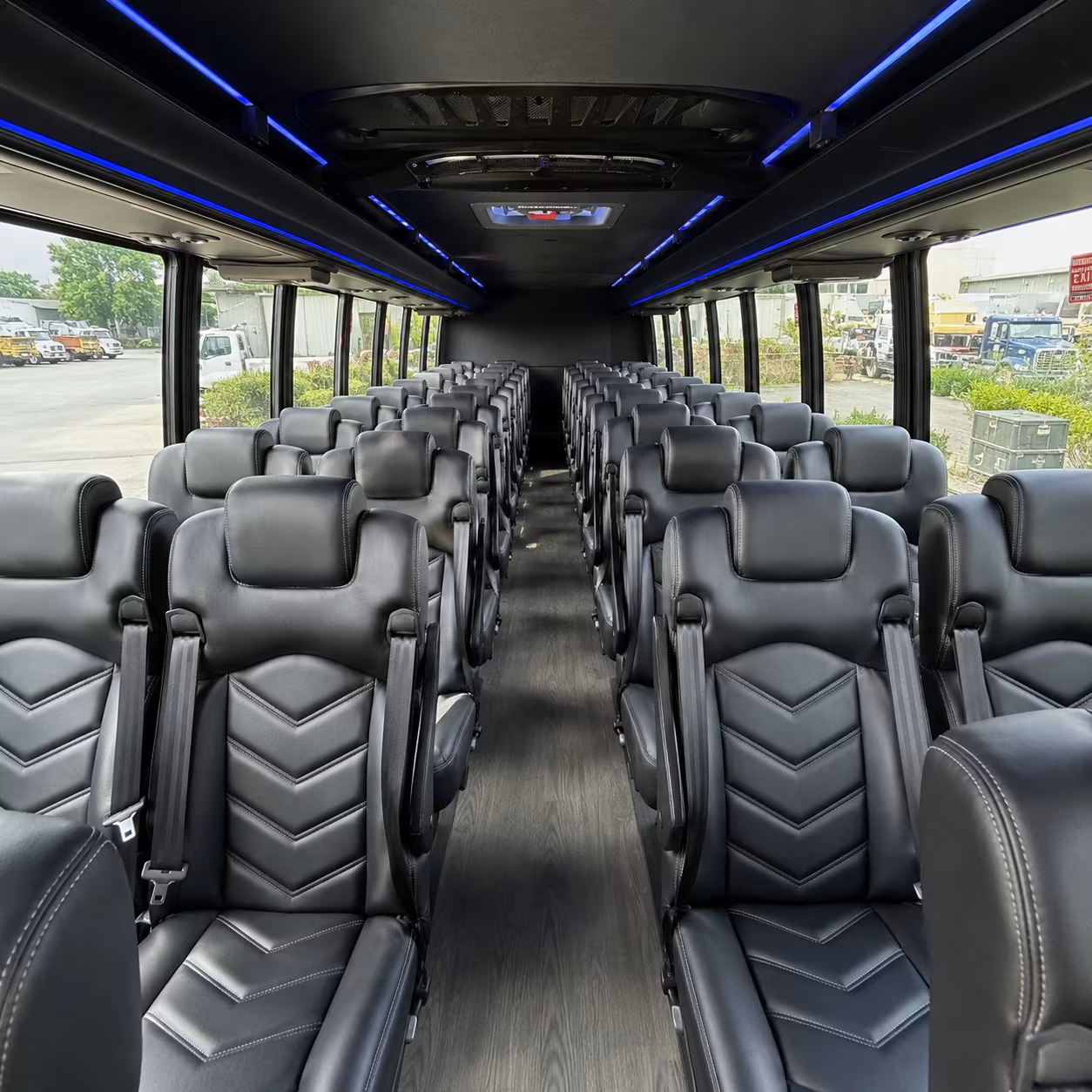charter buses for multi day lake charles wedding weekends