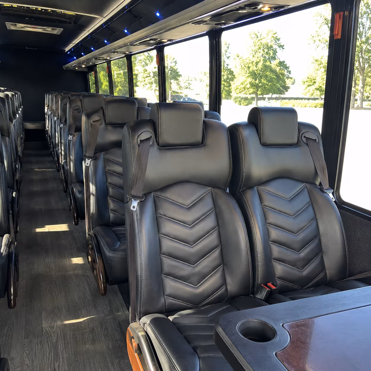 corporate wine tour bus rentals and client entertainment in lake charles