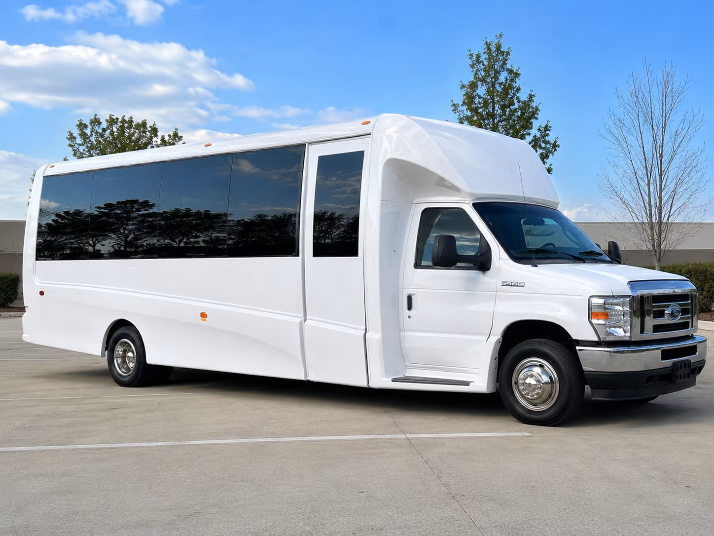 employee shuttle buses for lake charles energy corridor companies