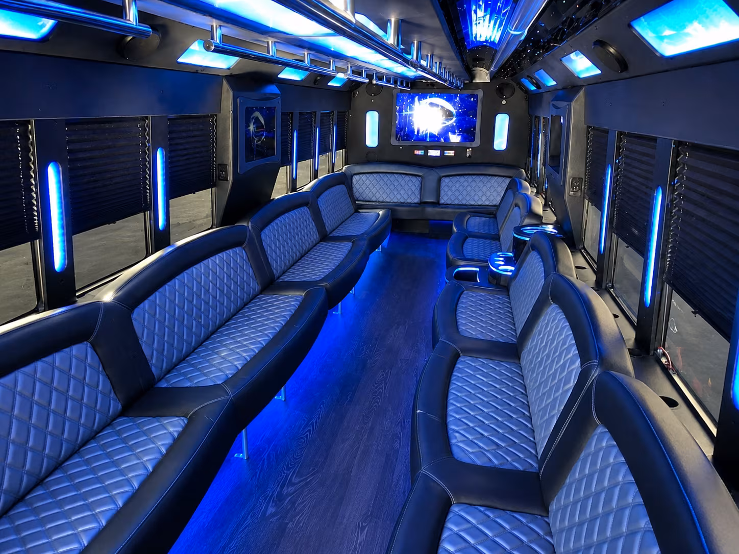 holiday party bus rental