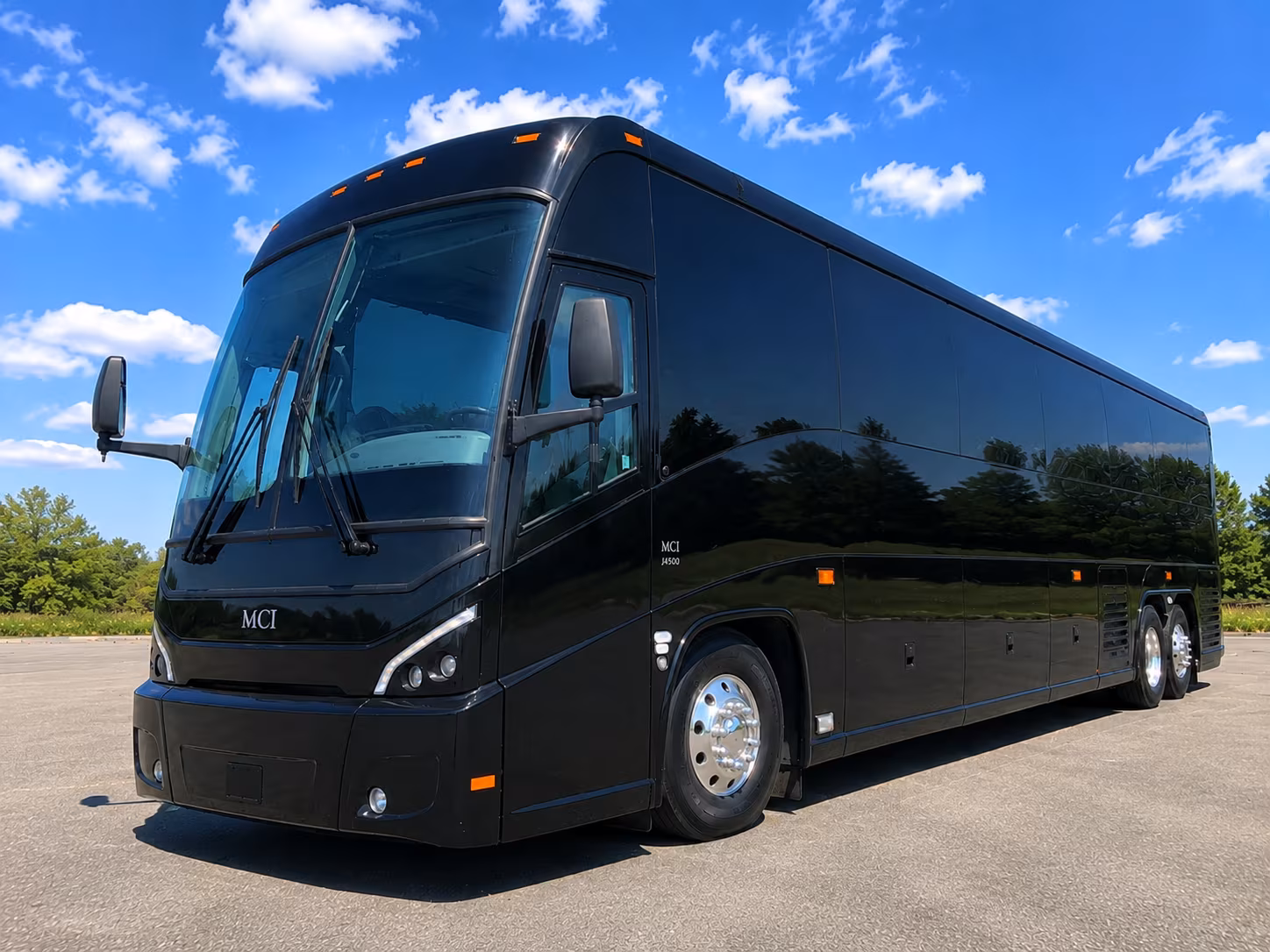 lake charles bus rental service area