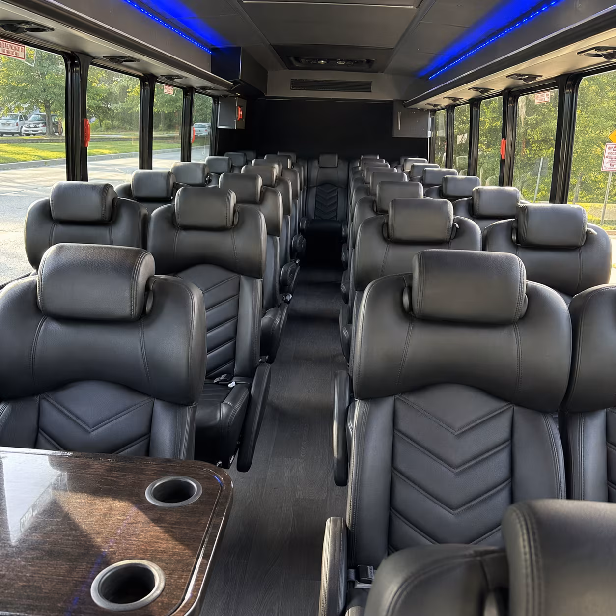 lake charles concert transportation onboard seating