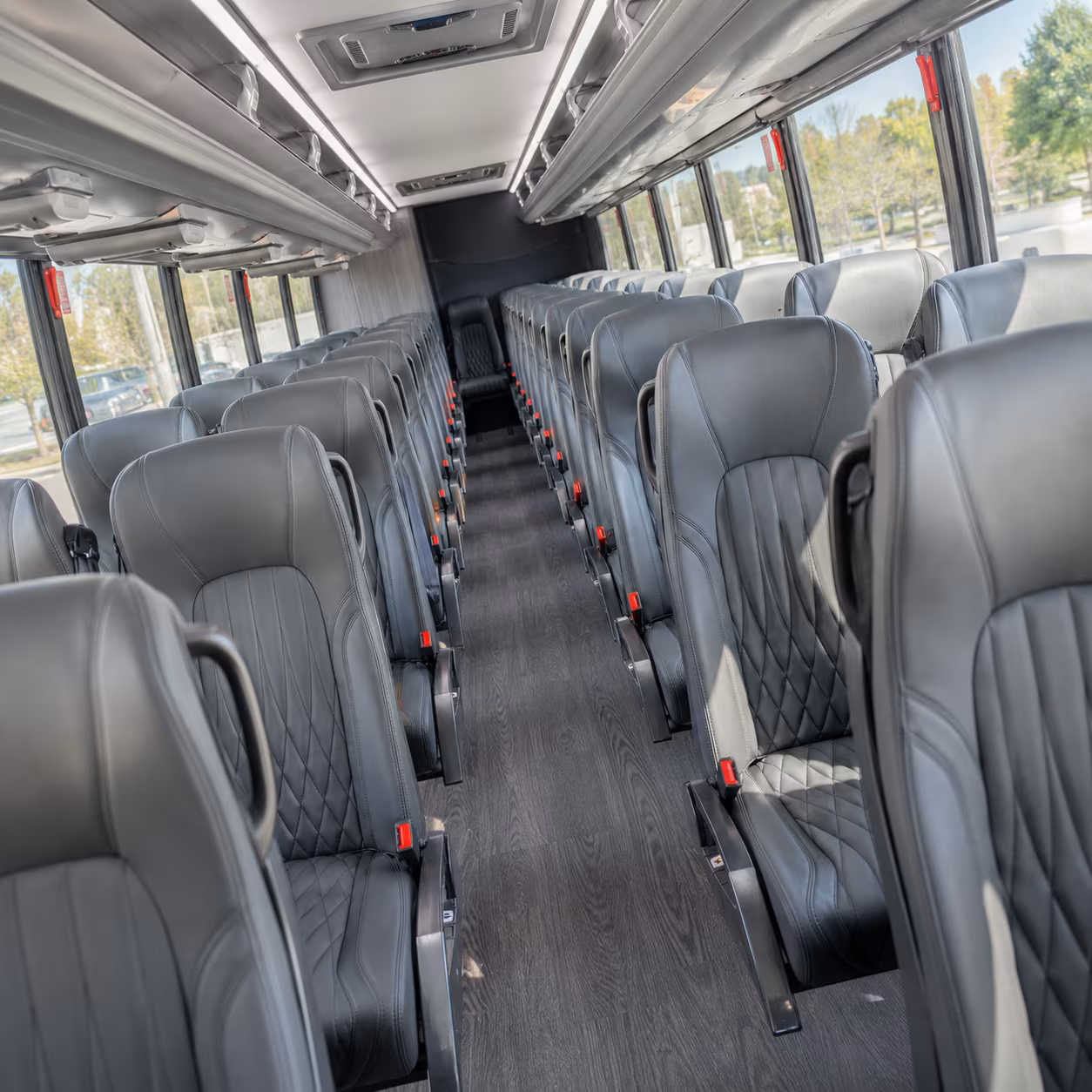 lake charles long distance transportation onboard seating