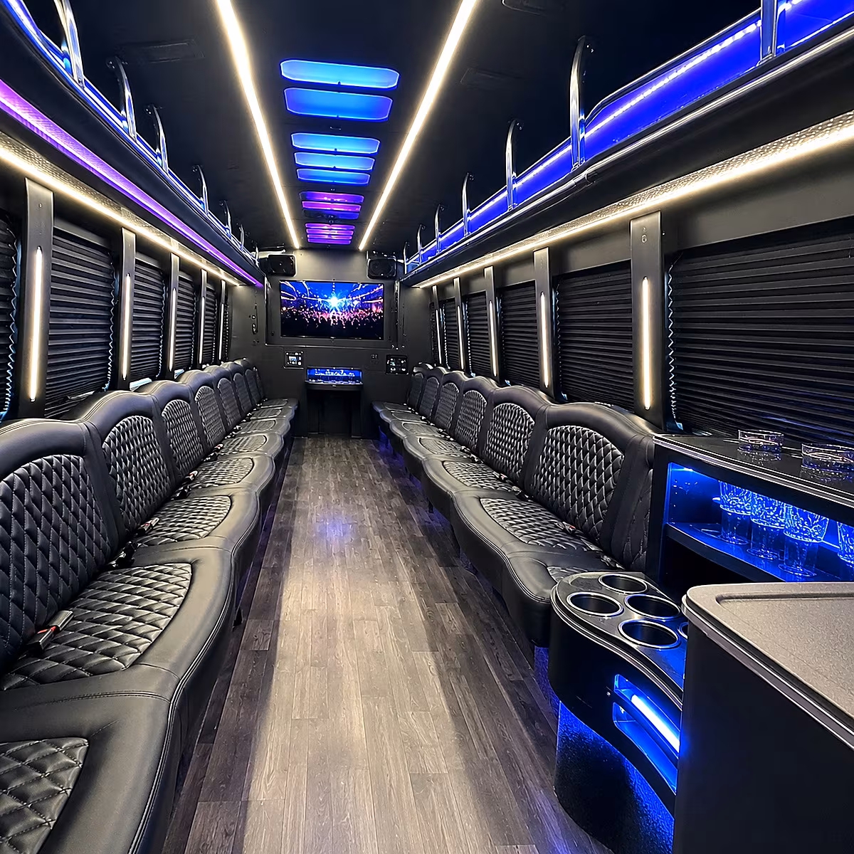 lake charles party bus rentals inside