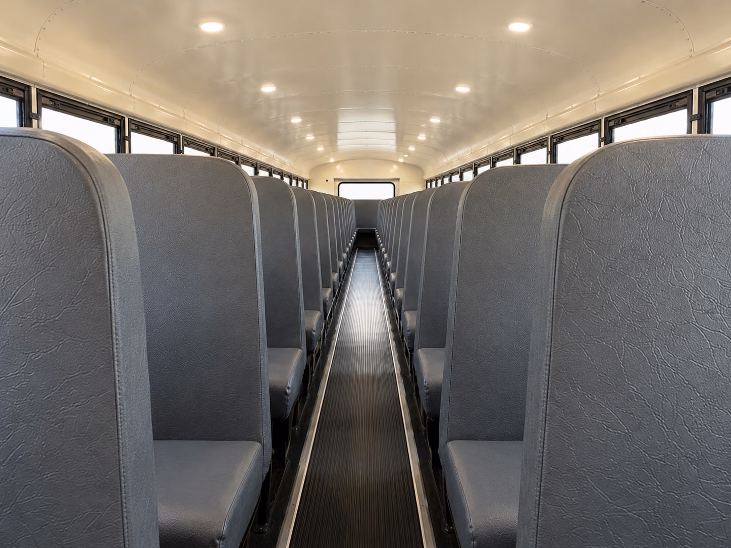 lake charles school bus inside