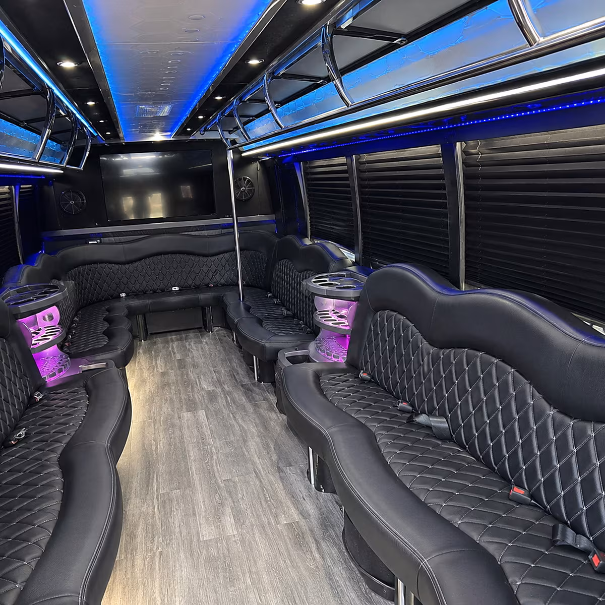 new years eve party bus rental