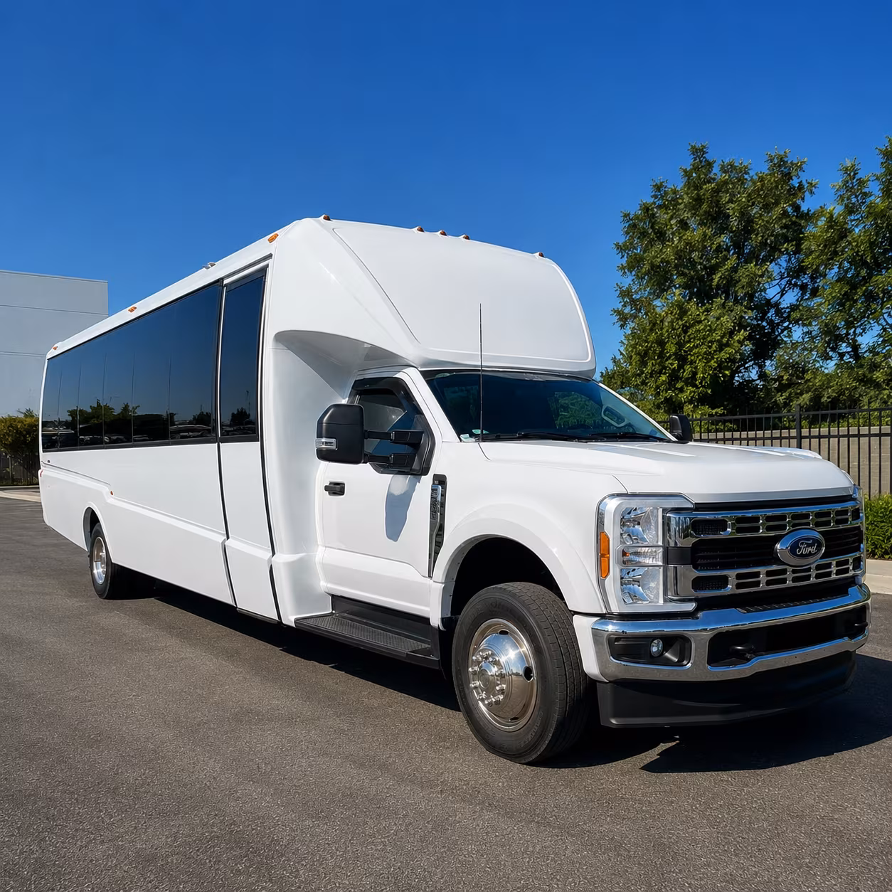sporting event and tailgate buses in lake charles